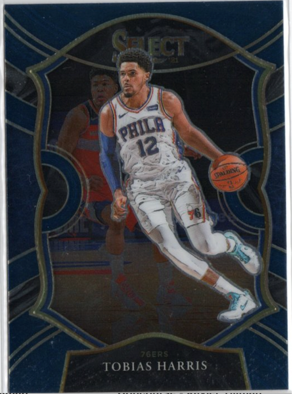 2020-21 Panini Select Basketball Concourse Retail Blue #11 Tobias Harris - Philadelphia 76ers