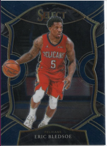 2020-21 Panini Select Basketball Concourse Retail Blue #17 Eric Bledsoe - New Orleans Pelicans