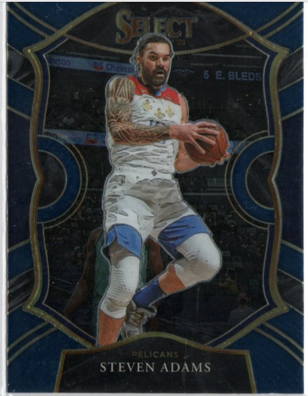 2020-21 Panini Select Basketball Concourse Retail Blue #19 Steven Adams - New Orleans Pelicans