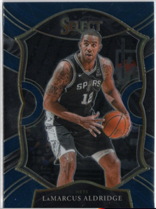 2020-21 Panini Select Basketball Concourse Retail Blue #149 LaMarcus Aldridge - Brooklyn Nets