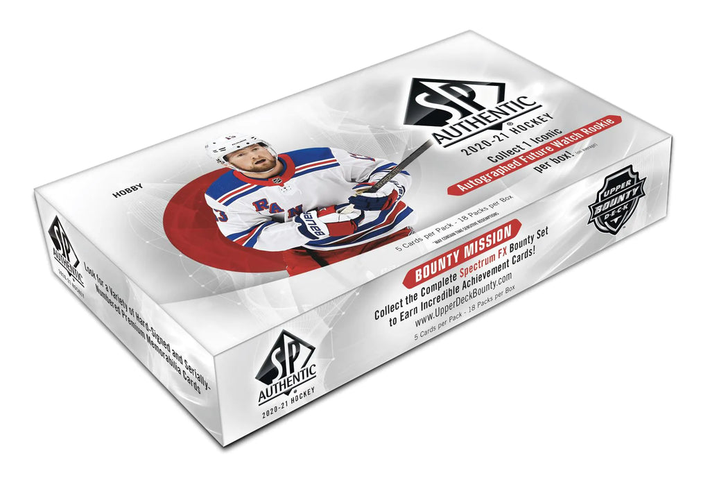 2020-21 Upper Deck SP Authentic Hockey Hobby Box