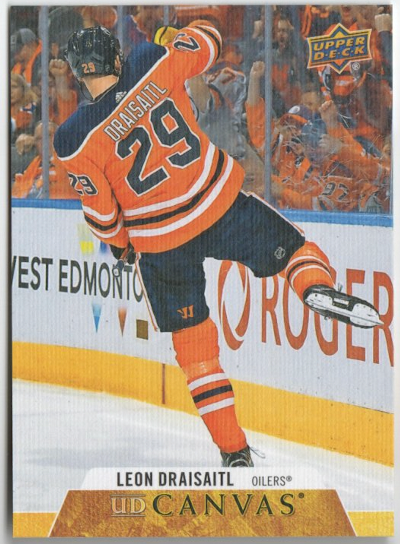 2020-21 Upper Deck Series 1 Hockey - Canvas #C32 Leon Draisaitl - Edmonton Oilers