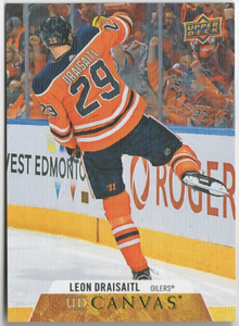 2020-21 Upper Deck Series 1 Hockey - Canvas #C32 Leon Draisaitl - Edmonton Oilers