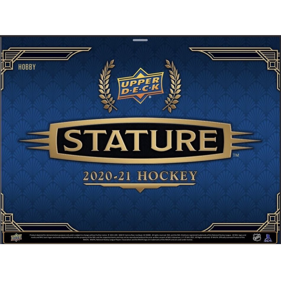 2020-21 Upper Deck Stature Hockey Hobby Box