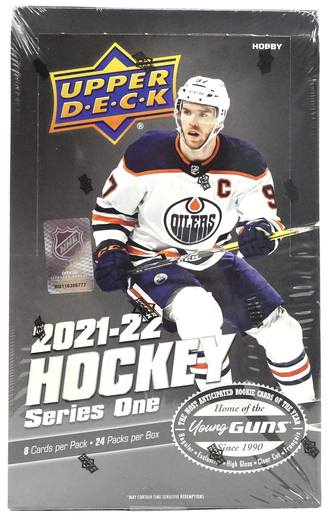 2021-22 Upper Deck Series 1 Hockey Hobby Box