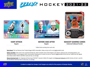 2021-22 Upper Deck MVP Hockey Retail Blaster Box NHL