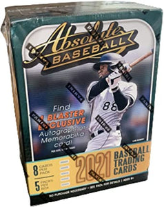 2021 Panini Absolute Baseball 5-Pack Blaster Box