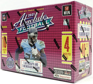 2021 Panini Absolute Football Mega Box (Red Parallels!) (KABOOM!)