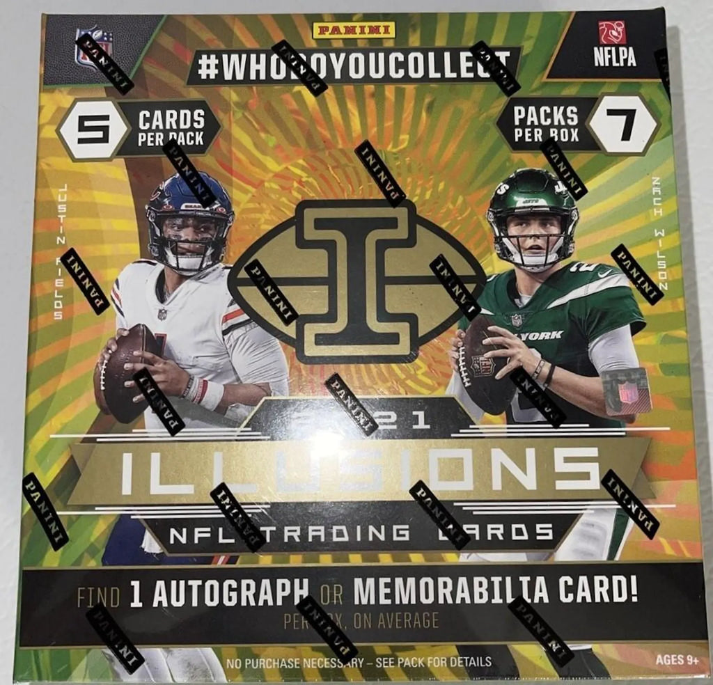 2021 Panini Illusions Football 6-Pack Blaster Box (Exclusive Parallels!)