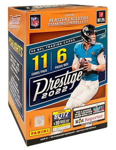 2022 Panini Prestige Football 6-Pack Blaster Box (Diamond Parallels!)