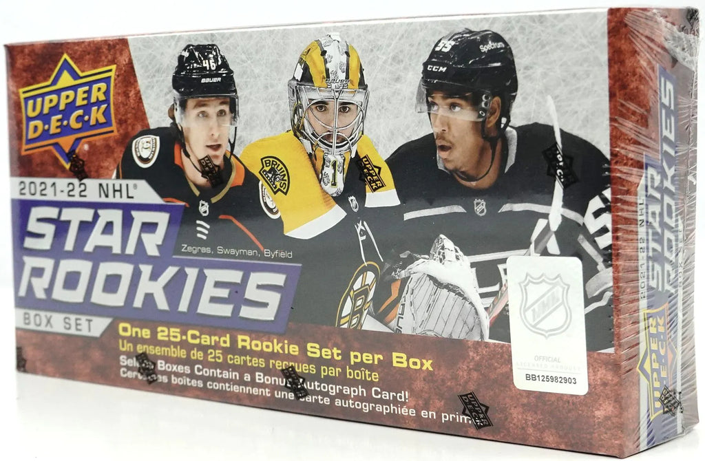 2021/22 Upper Deck NHL Rookie Box Set Hockey Hobby Box