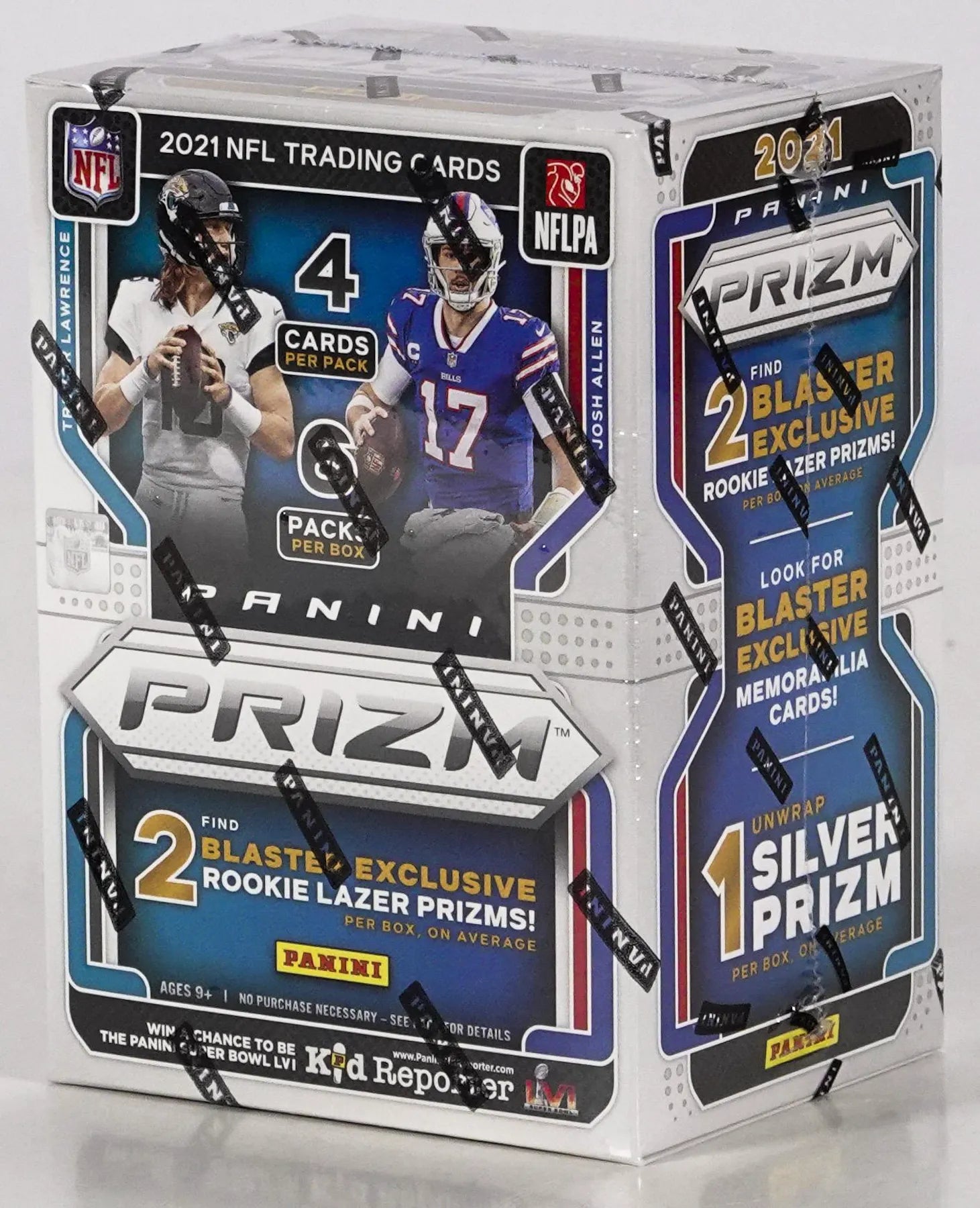 2021 Panini Prizm Football 6-Pack Blaster Box (Lazer Prizms!)