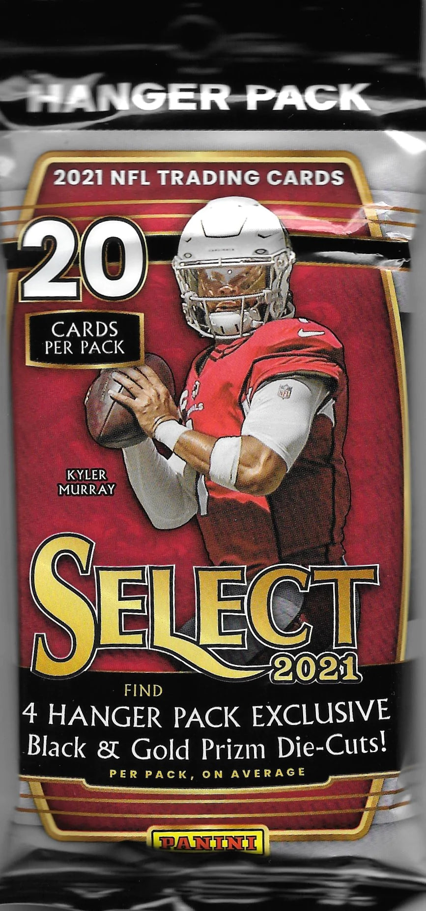 2021 Panini Select Football Hanger Pack (Black & Gold Prizms!)