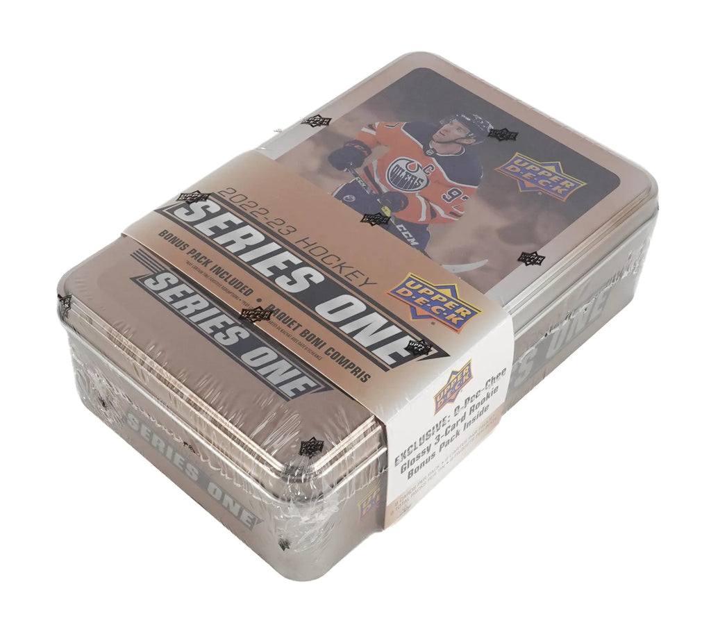 2022-23 Upper Deck Series 1 Hockey Tin (Box)