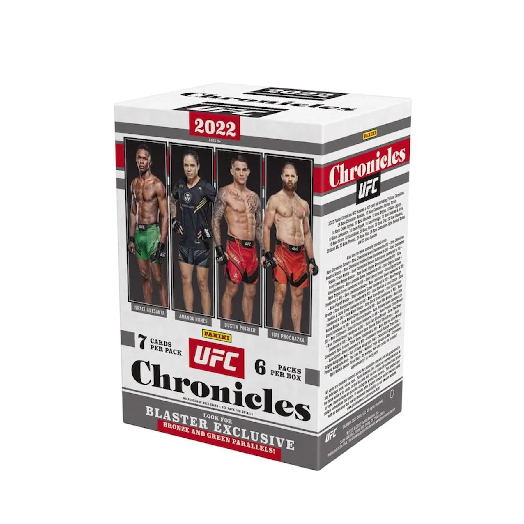 2022 Panini Chronicles UFC 6-Pack Blaster Box