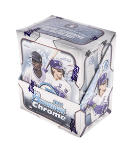 2022 Bowman Chrome Baseball Hobby Box Inner (1 Box)