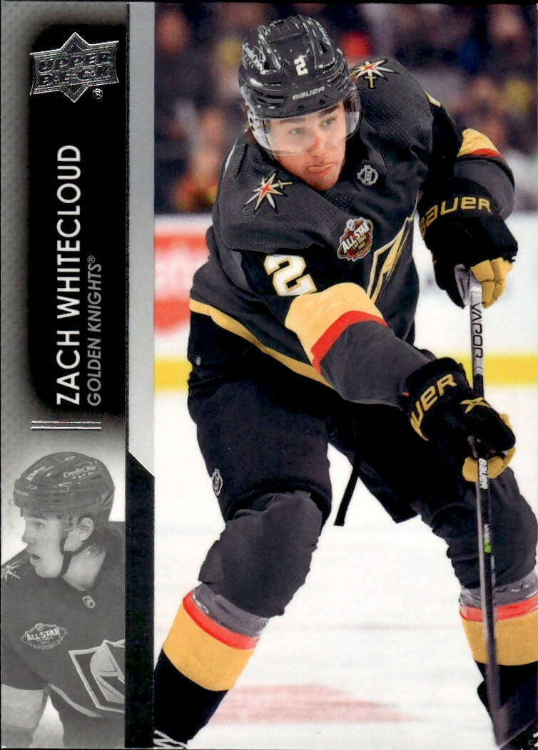 2021-22 Upper Deck Series 2 Hockey - Base #435 Zach Whitecloud - Vegas Golden Knights