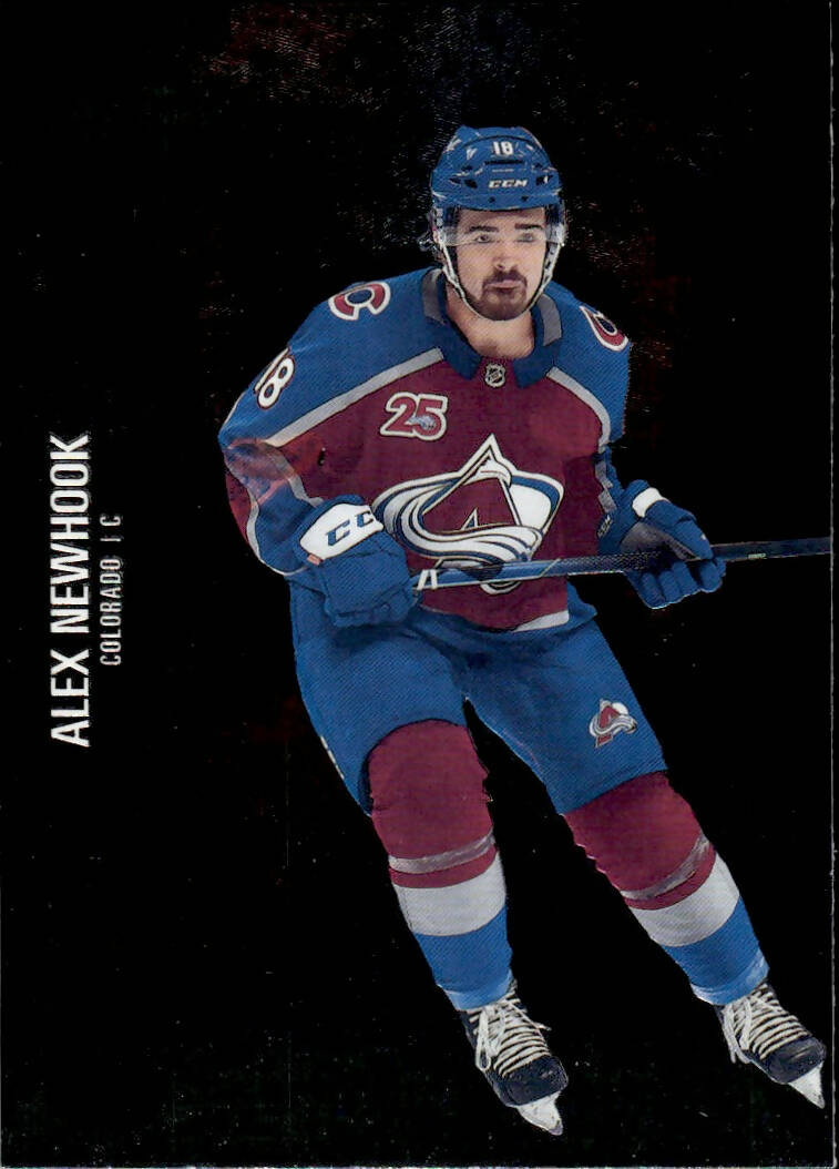 2021-22 Upper Deck Skybox Metal Universe Hockey Rookies #180 Alex Newhook - Colorado Avalanche