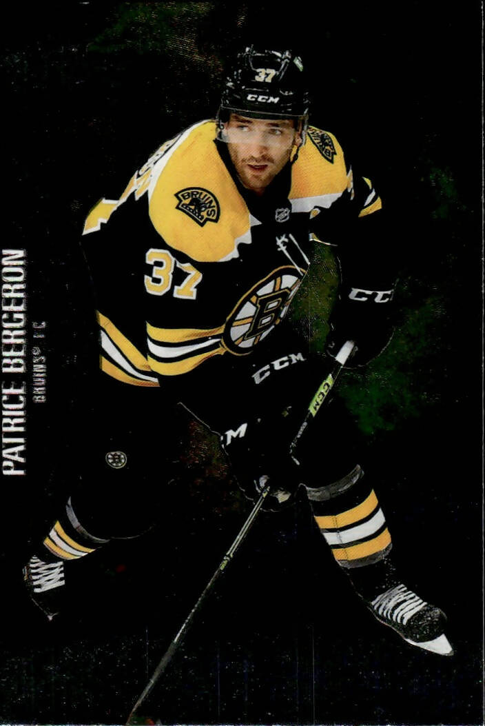 2021-22 Upper Deck Skybox Metal Universe Hockey Base #76 Patrice Bergeron - Boston Bruins