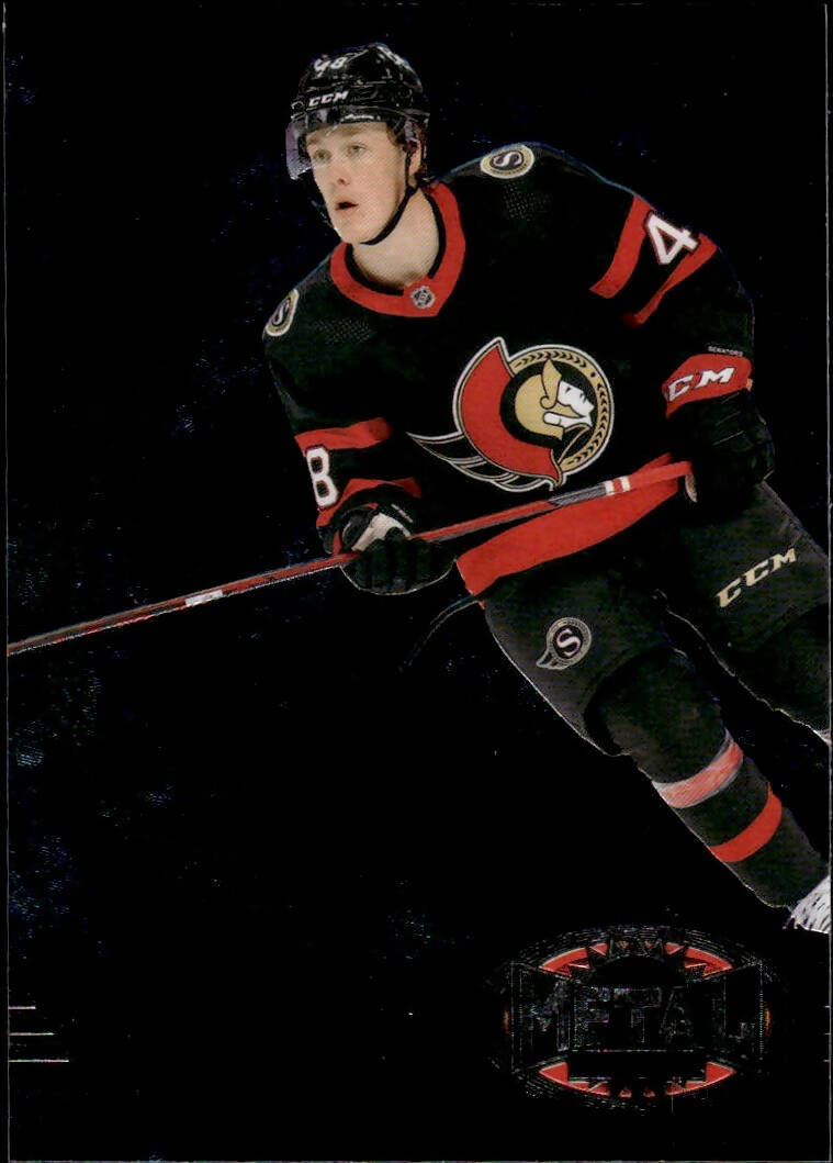 2021-22 Upper Deck Skybox Metal Universe Hockey 1997-98 Retro Rookie #R-37 Jacob Bernard-Docker - Ottawa Senators