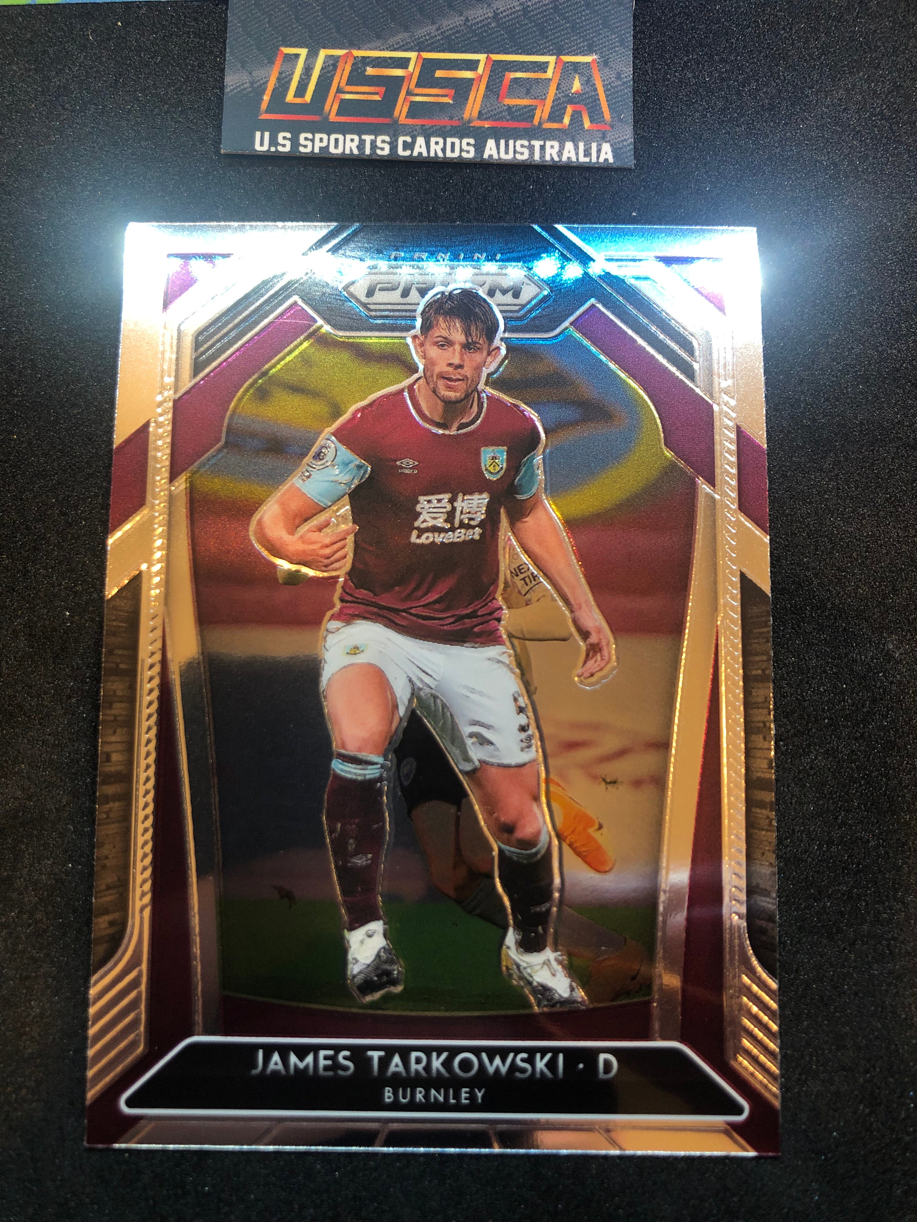 2020-21 Panini Prizm Premier League - James Tarkowski #047 - Burnley