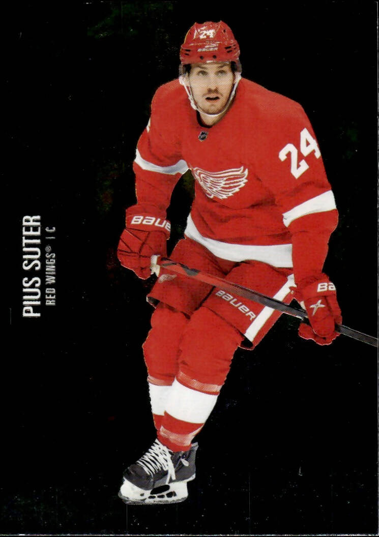 2021-22 Upper Deck Skybox Metal Universe Hockey Base #37 Pius Suter - Detroit Red Wings