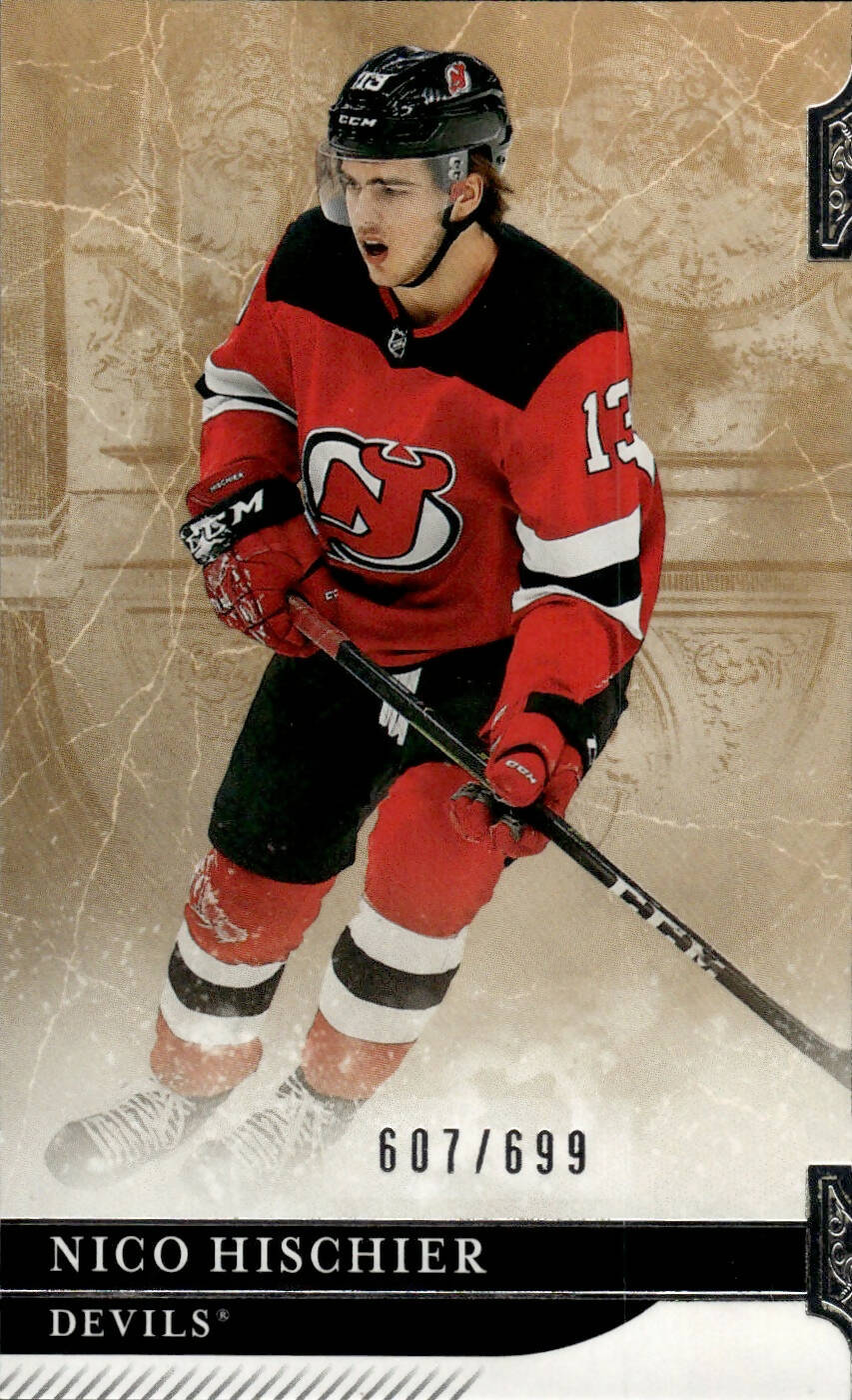 2019-20 Upper Deck Artifacts Hockey - Base /699 #125 Nico Hischier - New Jersey Devils