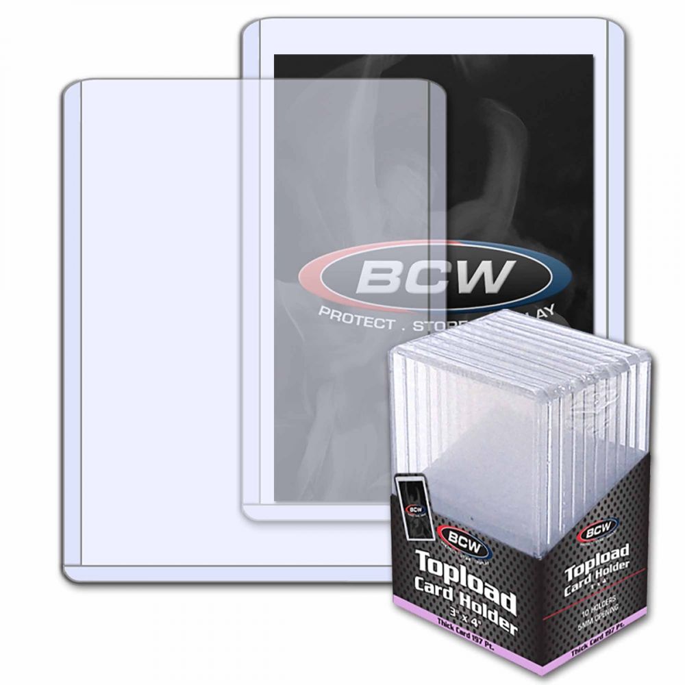 BCW Topload card holder 197Pt (3" x 4")