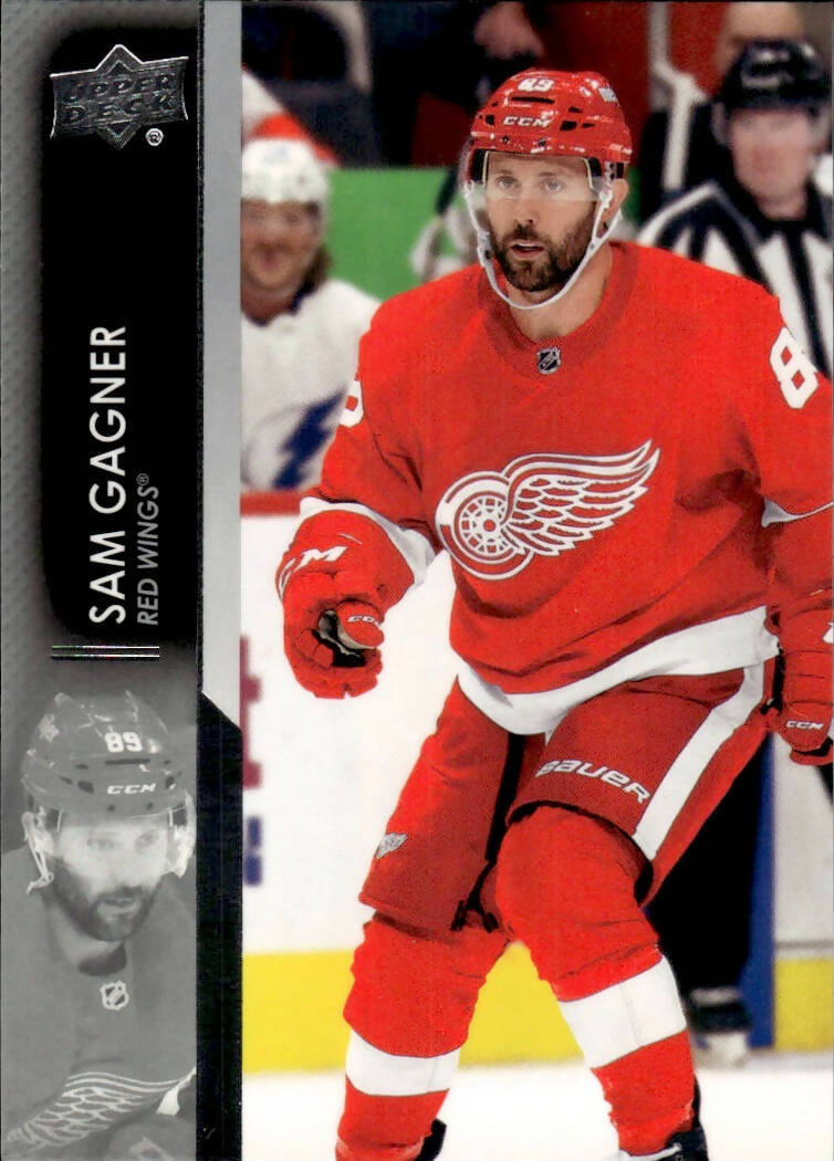 2021-22 Upper Deck Series 2 Hockey - Base #315 Sam Gagner - Detroit Red Wings