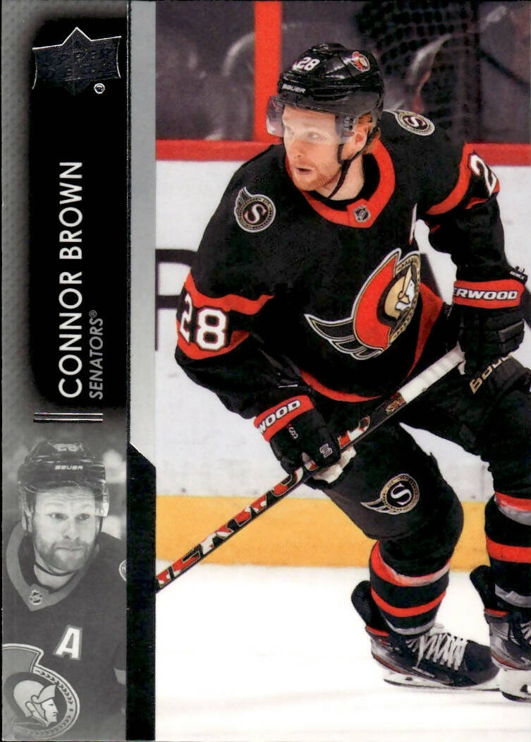 2021-22 Upper Deck Series 2 Hockey - Base #375 Connor Brown - Ottawa Senators