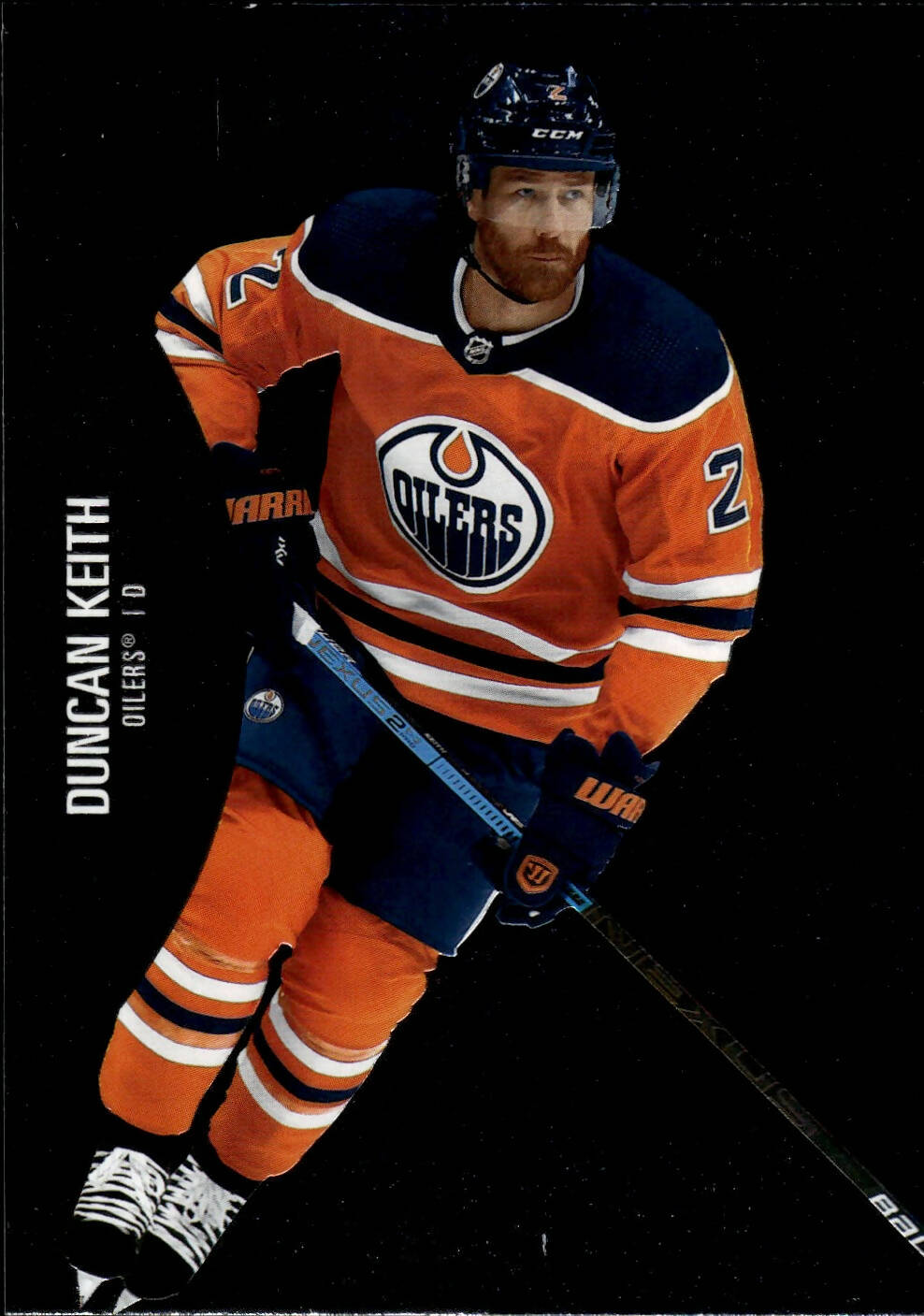 2021-22 Upper Deck Skybox Metal Universe Hockey Base #92 Duncan Keith - Edmonton Oilers