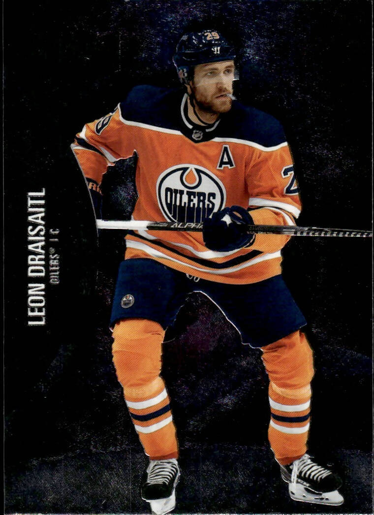 2021-22 Upper Deck Skybox Metal Universe Hockey Base #20 Leon Draisaitl - Edmonton Oilers