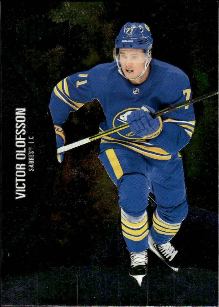 2021-22 Upper Deck Skybox Metal Universe Hockey Base #43 Victor Olofsson - Buffalo Sabres