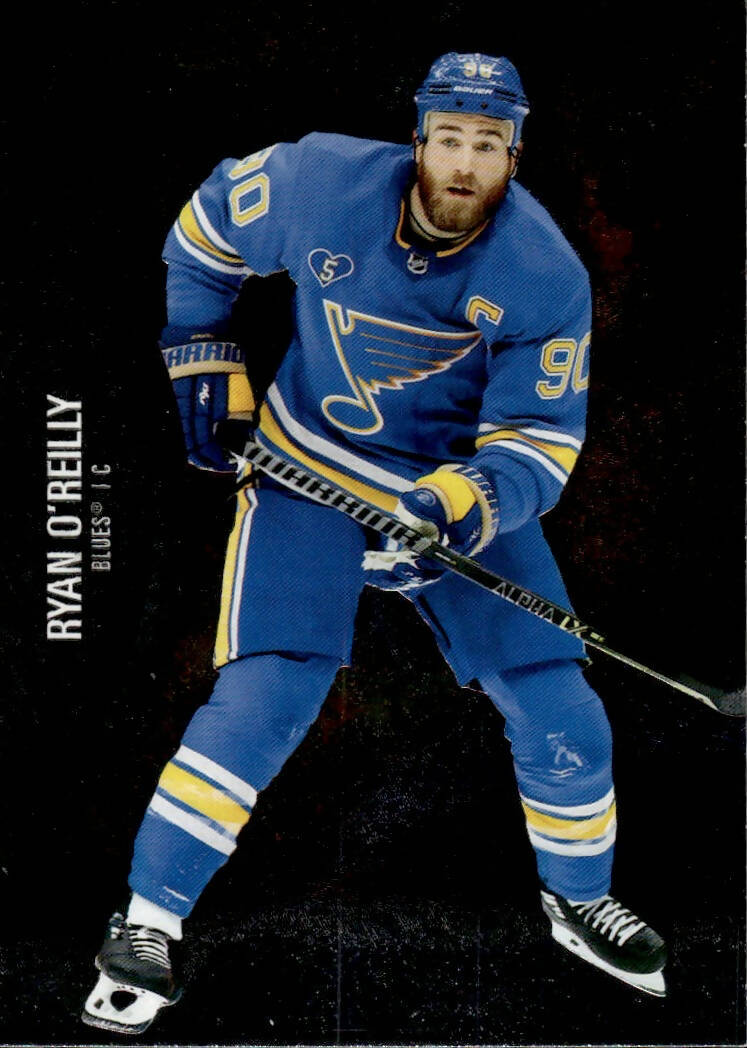 2021-22 Upper Deck Skybox Metal Universe Hockey Base #63 Ryan O'Reilly - St. Louis Blues