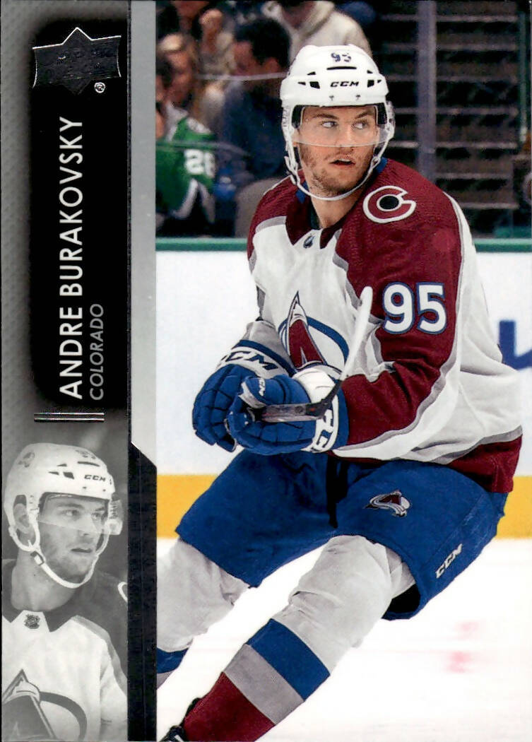 2021-22 Upper Deck Series 2 Hockey - Base #295 Andre Burakovsky - Colorado Avalanche