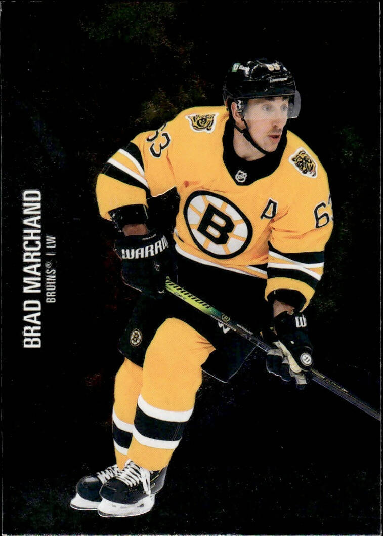 2021-22 Upper Deck Skybox Metal Universe Hockey Alt Jersey #147 Brad Marchand - Boston Bruins