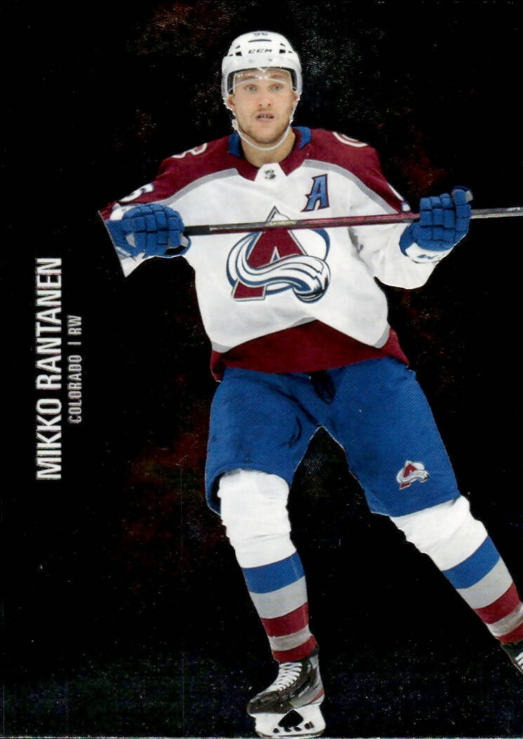 2021-22 Upper Deck Skybox Metal Universe Hockey Base #93 Mikko Rantanen - Colorado Avalanche