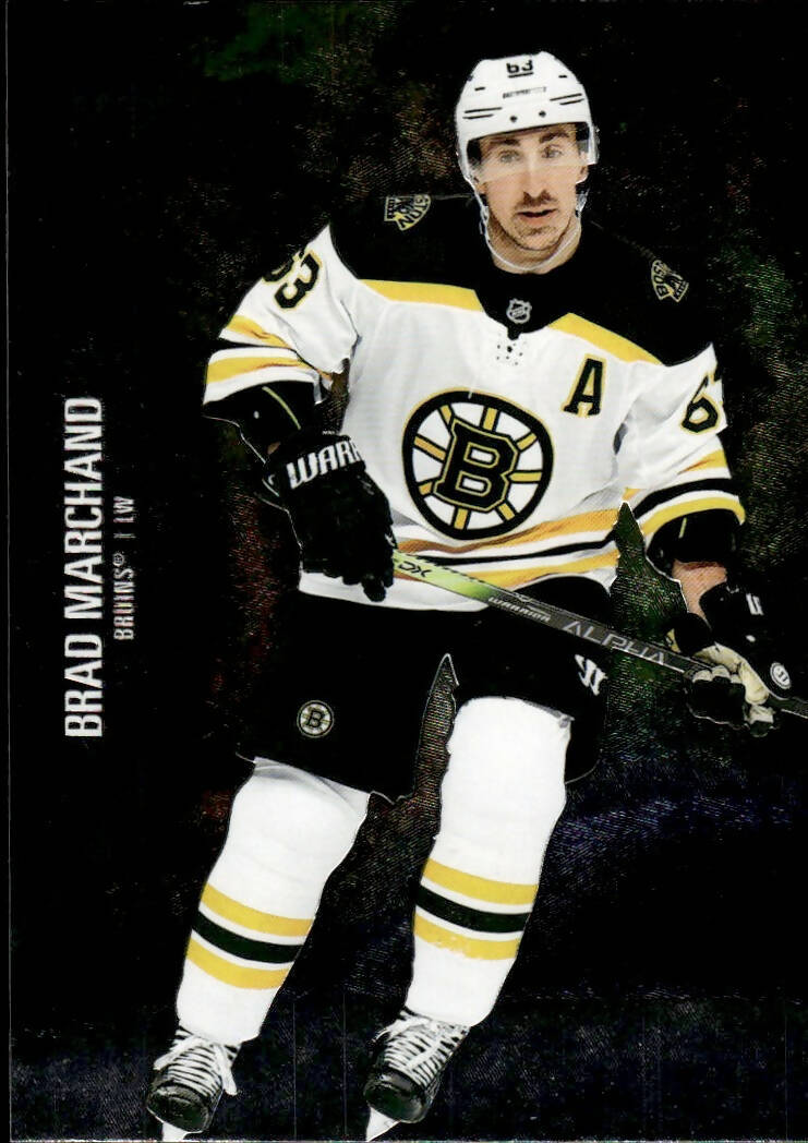 2021-22 Upper Deck Skybox Metal Universe Hockey Base #15 Brad Marchand - Boston Bruins