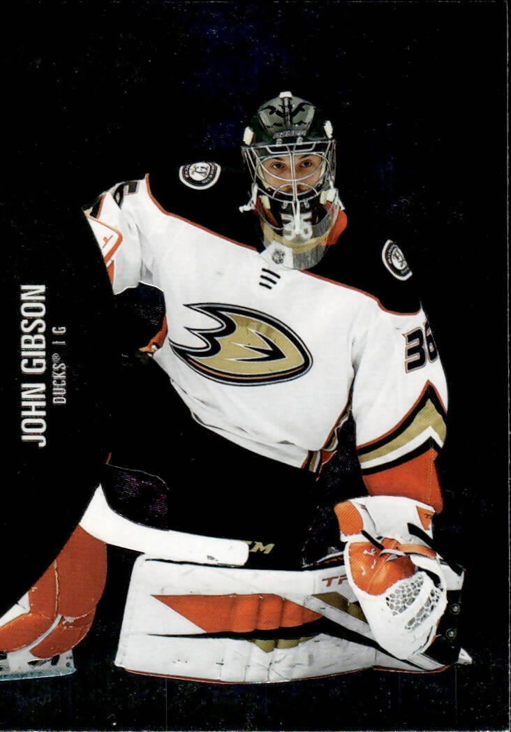 2021-22 Upper Deck Skybox Metal Universe Hockey Base #4 John Gibson - Anaheim Ducks