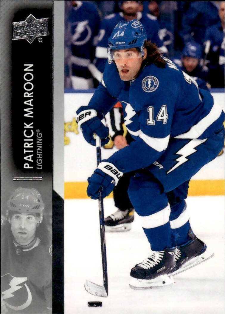 2021-22 Upper Deck Series 2 Hockey - Base #413 Patrick Maroon - Tampa Bay Lightning