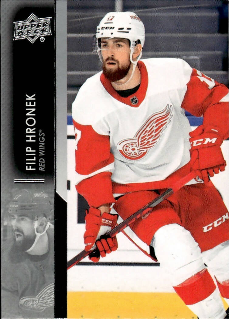 2021-22 Upper Deck Series 2 Hockey - Base #316 Filip Hronek - Detroit Red Wings