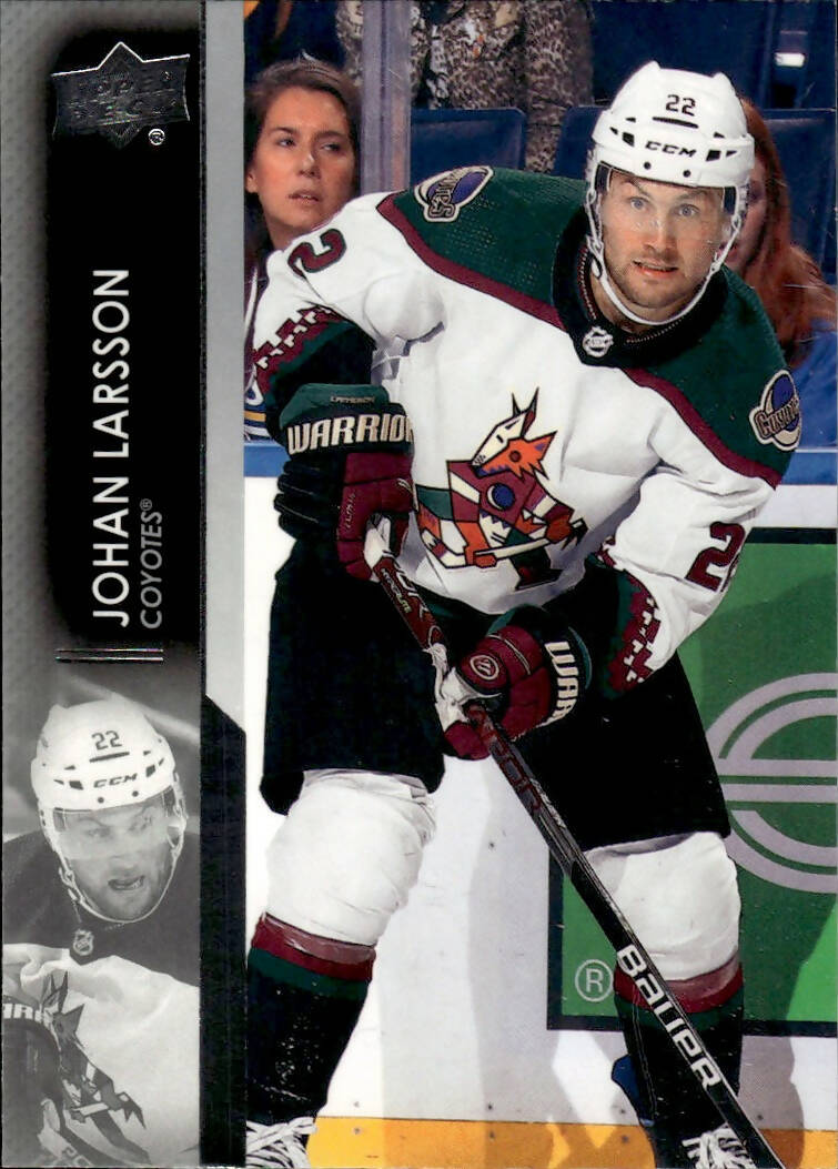 2021-22 Upper Deck Series 2 Hockey - Base #261 Johan Larsson - Arizona Coyotes