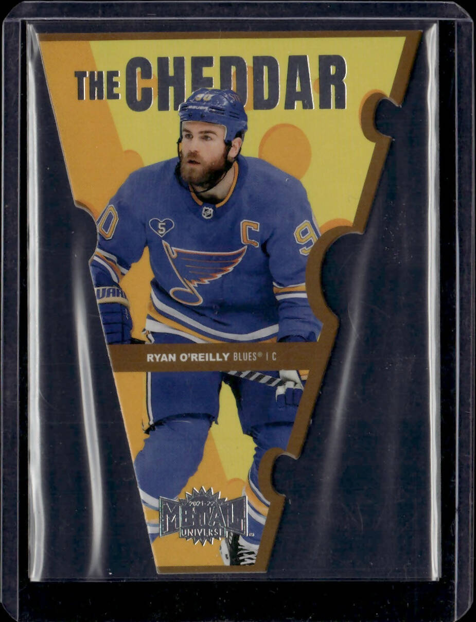 2021-22 Upper Deck Skybox Metal Universe Hockey - The Cheddar #TC-13 Ryan O'Reilly - St. Louis Blues