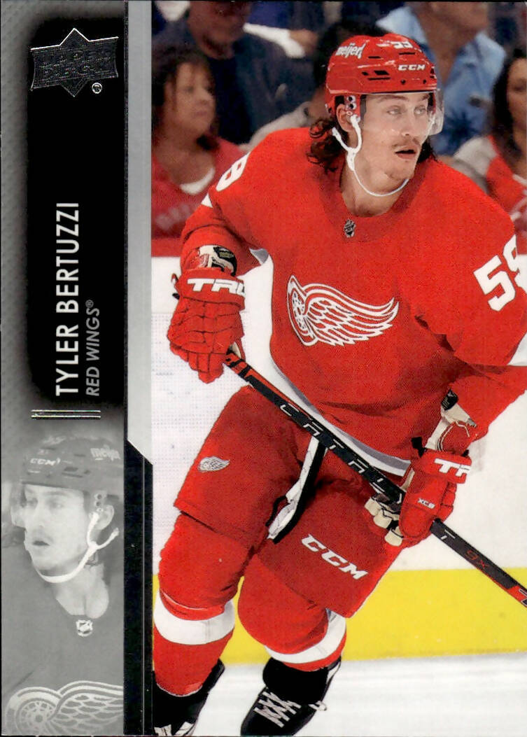 2021-22 Upper Deck Series 2 Hockey - Base #313 Tyler Bertuzzi - Detroit Red Wings