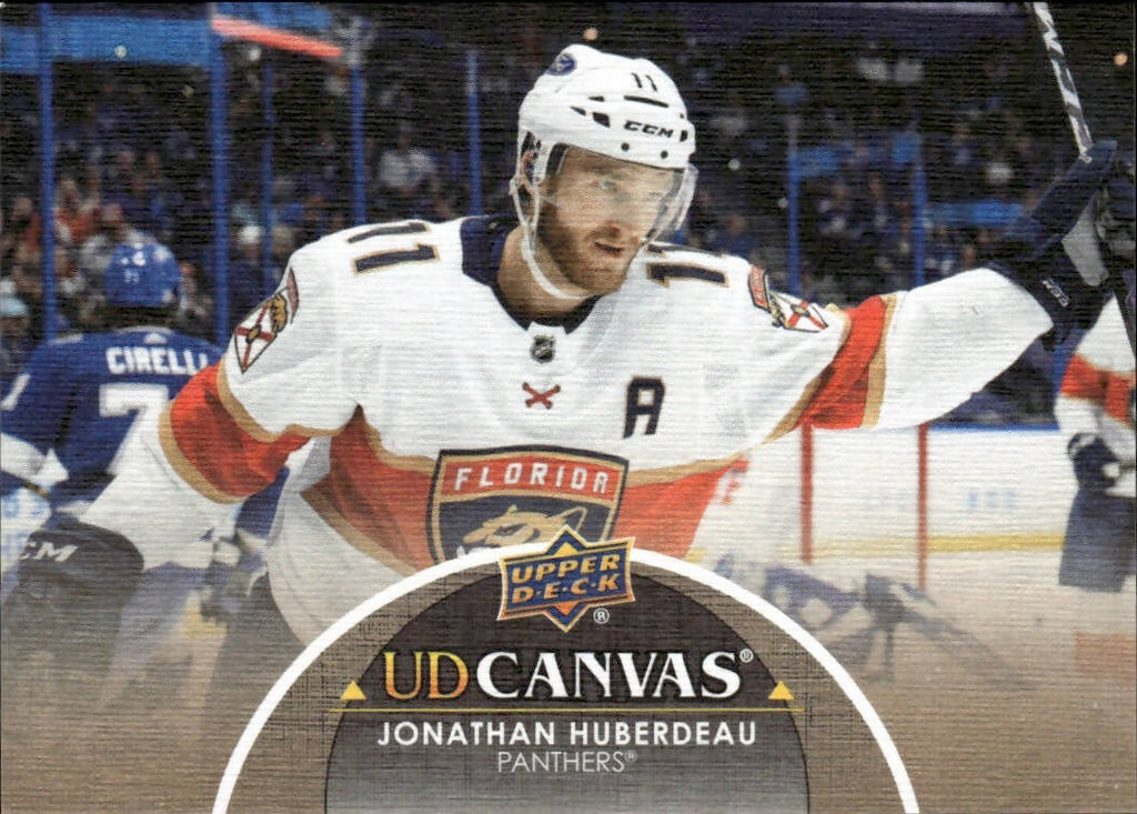 2021-22 Upper Deck Series 2 Hockey - UD Canvas #C155 Jonathan Huberdeau - Florida Panthers