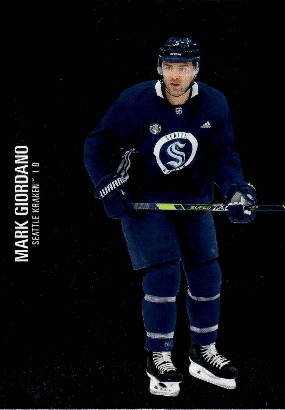 2021-22 Upper Deck Skybox Metal Universe Hockey Alt Jersey #146 Mark Giordano - Seattle Kraken