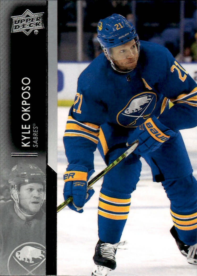2021-22 Upper Deck Series 2 Hockey - Base #274 Kyle Okposo - Buffalo Sabres
