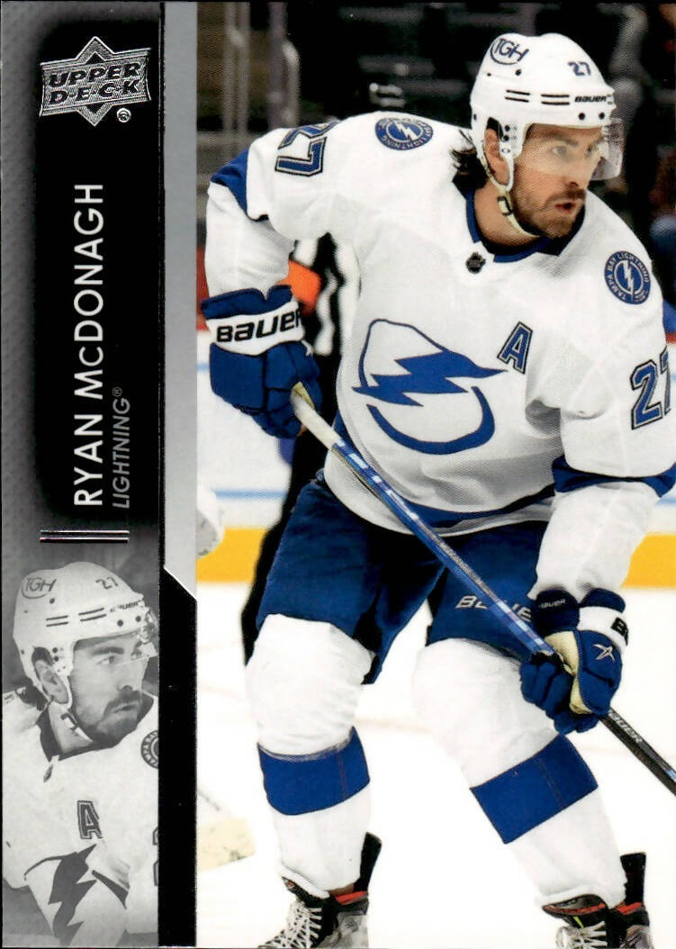 2021-22 Upper Deck Series 2 Hockey - Base #414 Ryan McDonagh - Tampa Bay Lightning