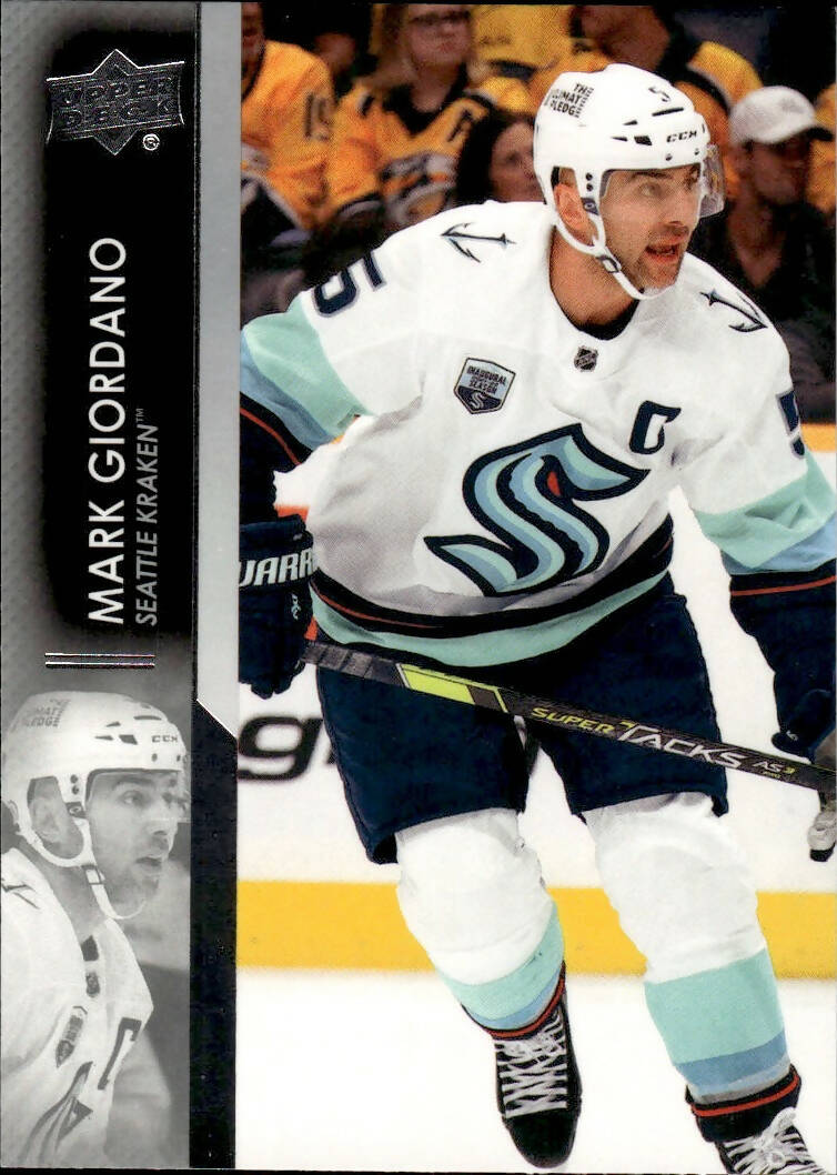 2021-22 Upper Deck Series 2 Hockey - Base #401 Mark Giordano - Seattle Kraken