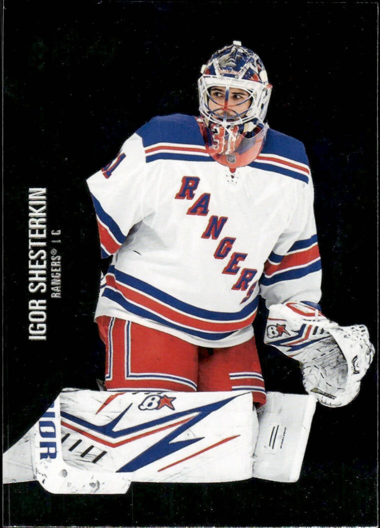 2021-22 Upper Deck Skybox Metal Universe Hockey Base #84 Igor Shesterkin - New York Rangers